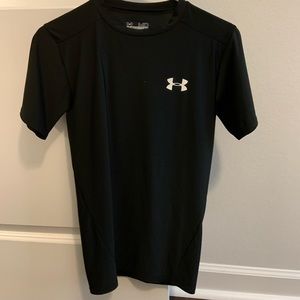 Men’s Black Under Armor Compression Shirt